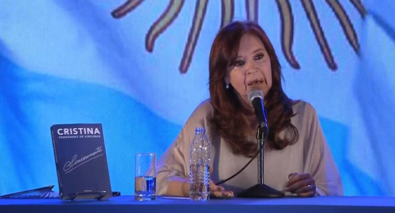 Cristina Kirchner presenta Sinceramente en Misiones