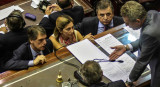 Diputados Mario Negri, Agustín Rossi y Emilio Monzó