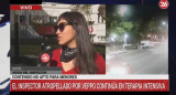 Novia de agente atropellado, CANAL 26