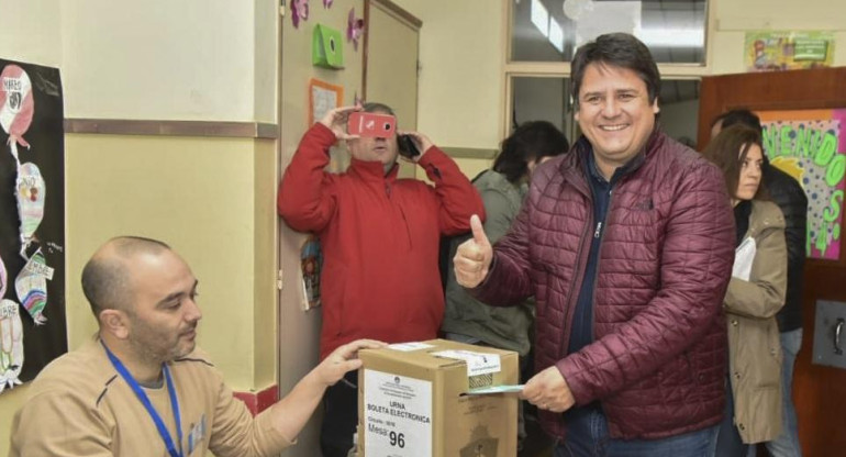 Mariano Gaido, candidato del Movimiento Popular Neuquino, Elecciones 2019