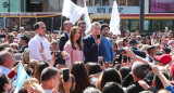 María Eugenia Vidal y Mauricio Macri, inauguración de metrobus en Florencio Varela, Elecciones 2019