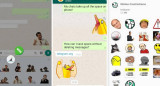 WhatApp, aplicación, stickers