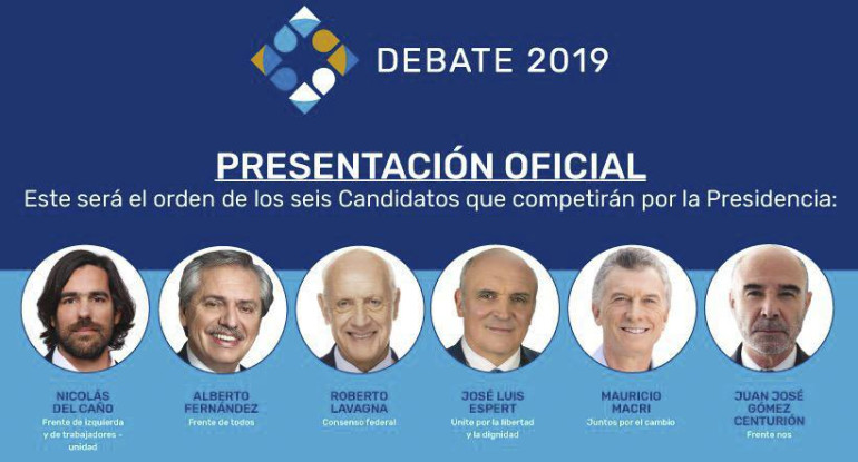 Debate presidencial, Elecciones 2019, AGENCIA NA