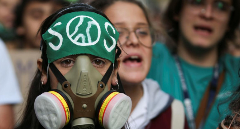 Marchas contra cambio climático, Buenos Aires, REUTERS