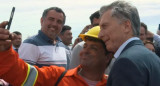 Mauricio Macri recorrió obras del Camino del Buen Ayre