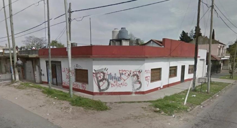 Asalto en la localidad bonaerense de Burzaco. Foto: Google Maps