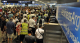 Aerolíneas Argentinas, medidas de fuerza, Aeroparque