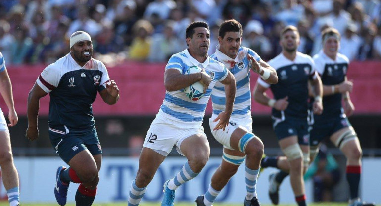Triunfo de Los Pumas en el Mundial de Rugby 2019 ante Estados Unidos