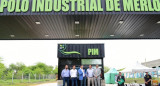Inauguración del Polo industrial de Merlo