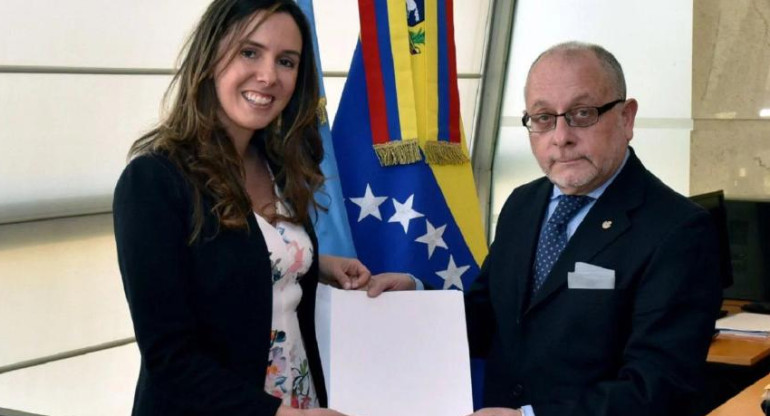 Venezuela, embajadora reconocida por Guaidó