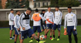 Selección Argentina, entrenamiento, amistoso vs Ecuador