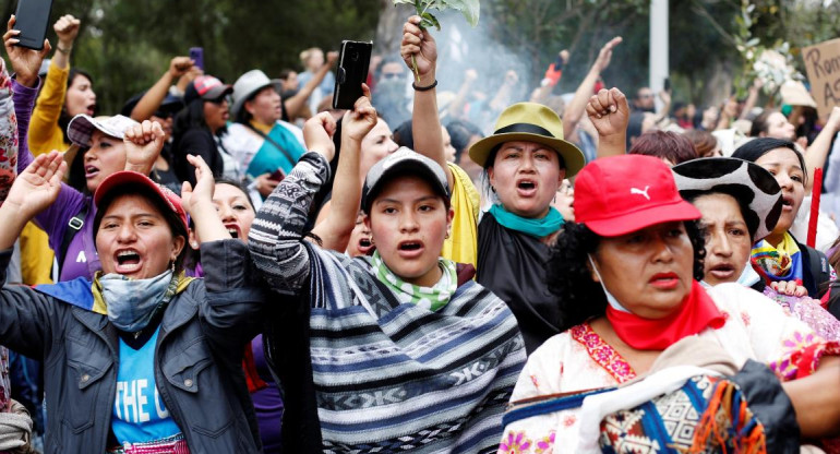 Protestas, Ecuador, manifestaciones, REUTERS