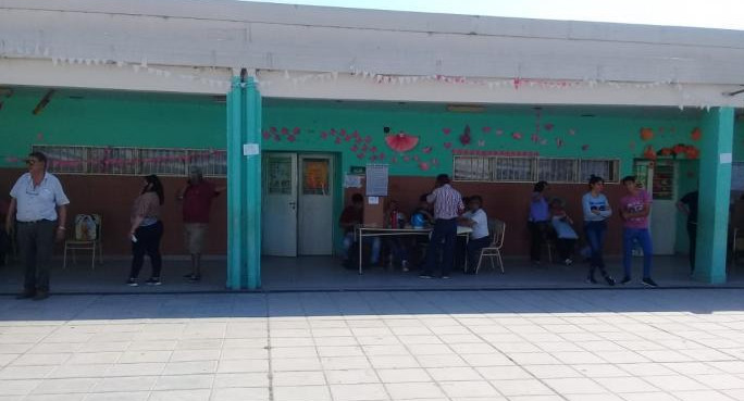 Escuela de Chaco donde murió un hombre al votar
