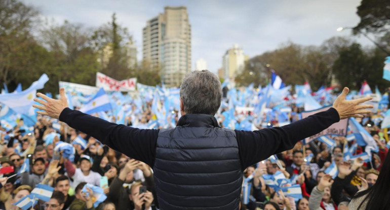 Mauricio Macri, en Paraná, Si, se puede, elecciones 2019, NA