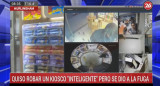 Robo a kiosco inteligente, Canal 26