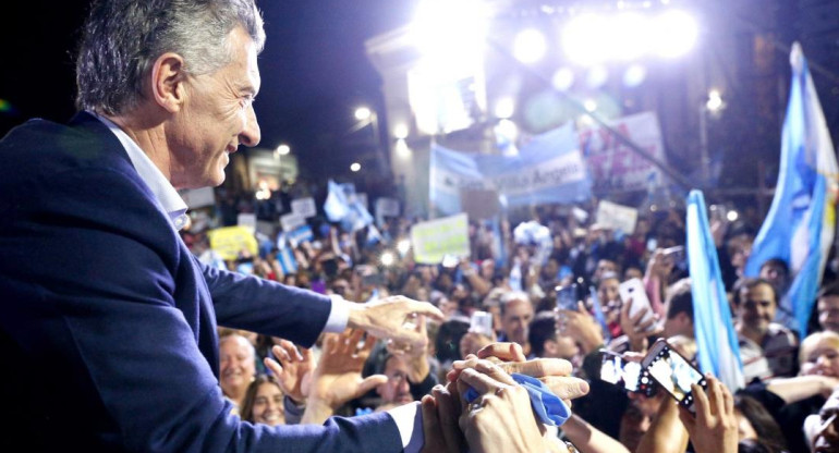 Mauricio Macri, marcha "Sí, se puede", Agencia NA