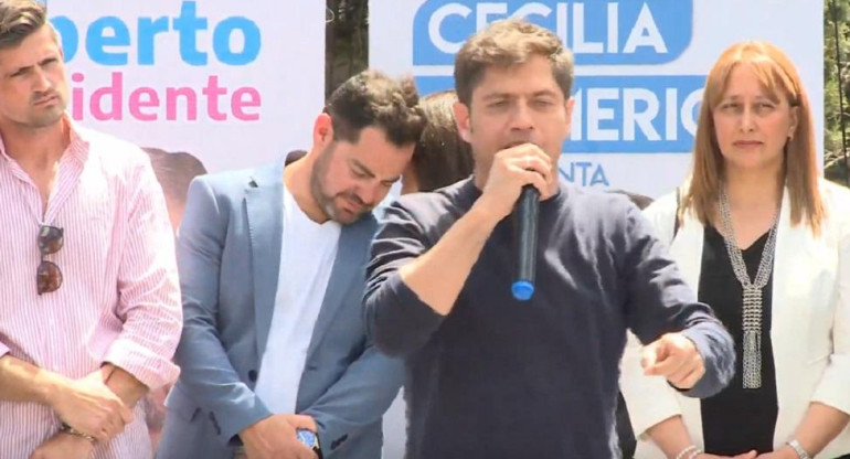 Axel Kicillof en San Nicolás, Elecciones 2019, Frente de Todos