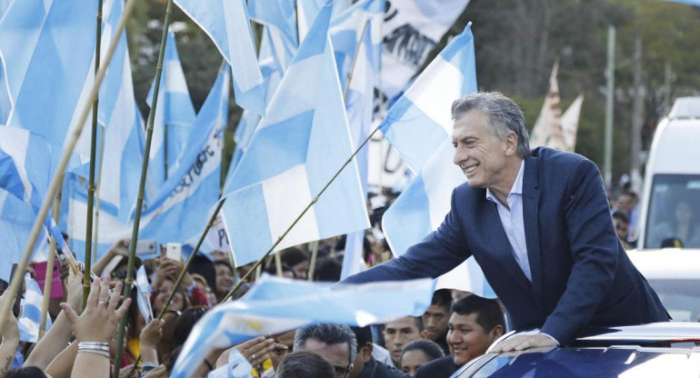 Mauricio Macri en Jujuy, Sí se puede, Agencia NA