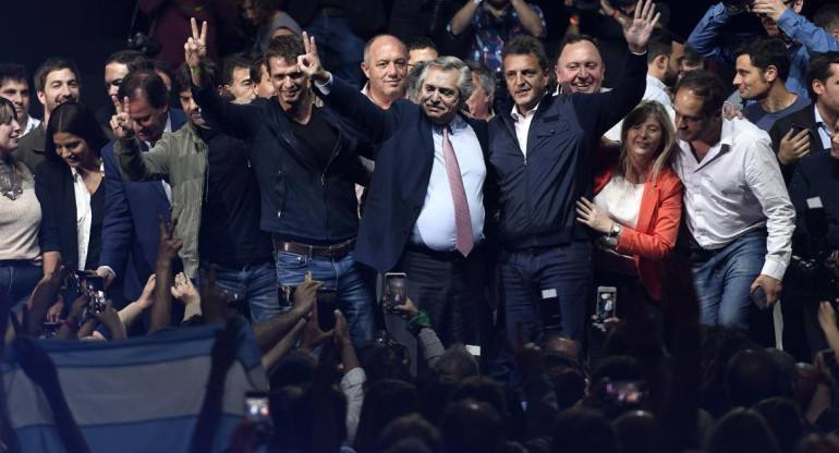 Alberto Fernández, elecciones 2019, Frente de Todos, Malvinas Argentinas, NA	