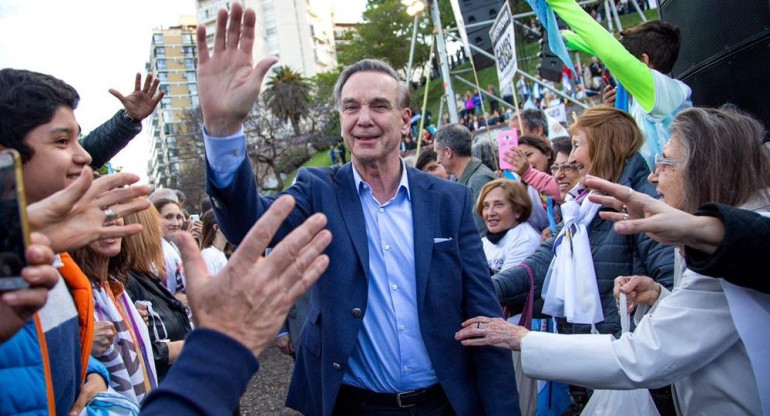 Miguel Ángel Pichetto en Rosario, Elecciones 2019, Juntos por el Cambio, Twitter