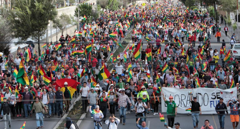 Protestas en Bolivia, REUTERS