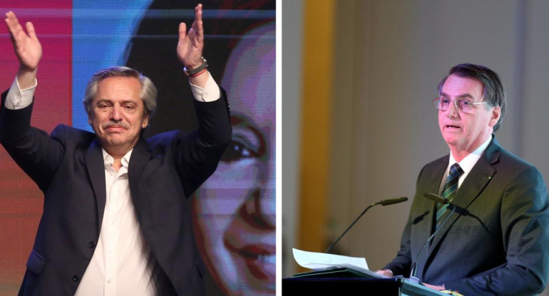 Alberto Fernández y Jair Bolsonaro, elecciones 2019