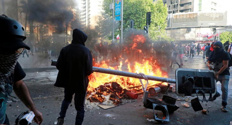 Protestas en Chile, REUTERS