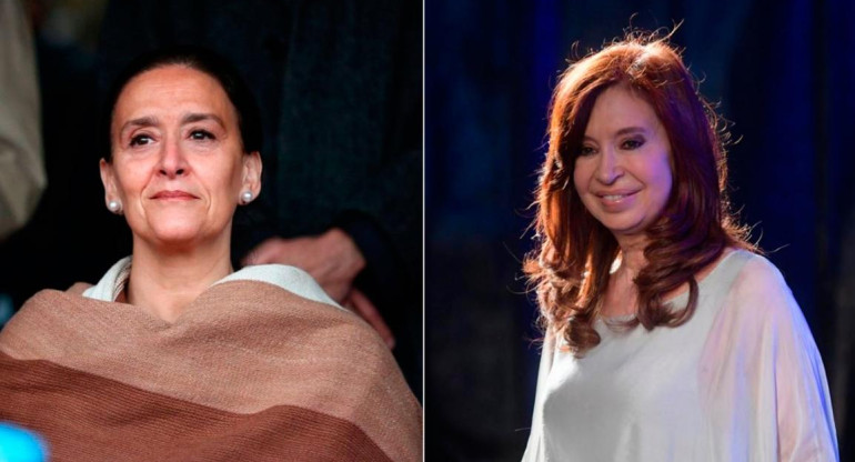 Gabriela Michetti y Cristina Kirchner