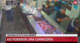 Robo a carnicería, Canal 26