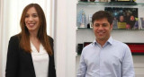 María Eugenia Vidal y Axel Kicillof, reunión en La Plata, Gobierno Bonaerense