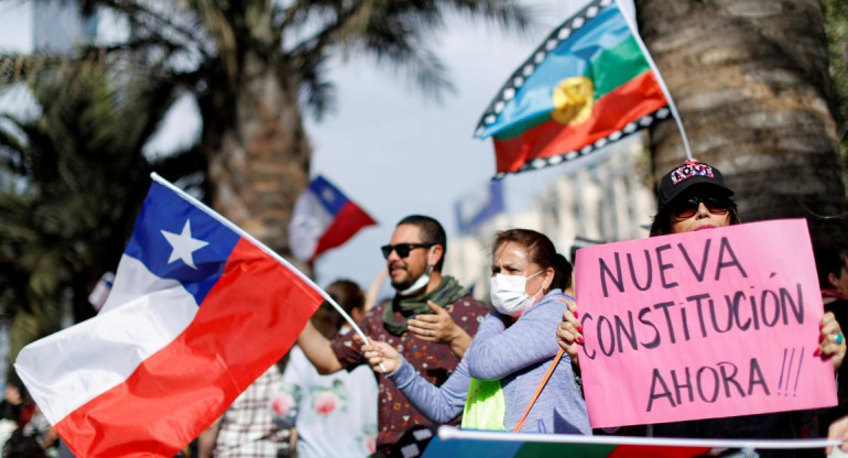 Nueva jornada de marchas en Chile, REUTERS