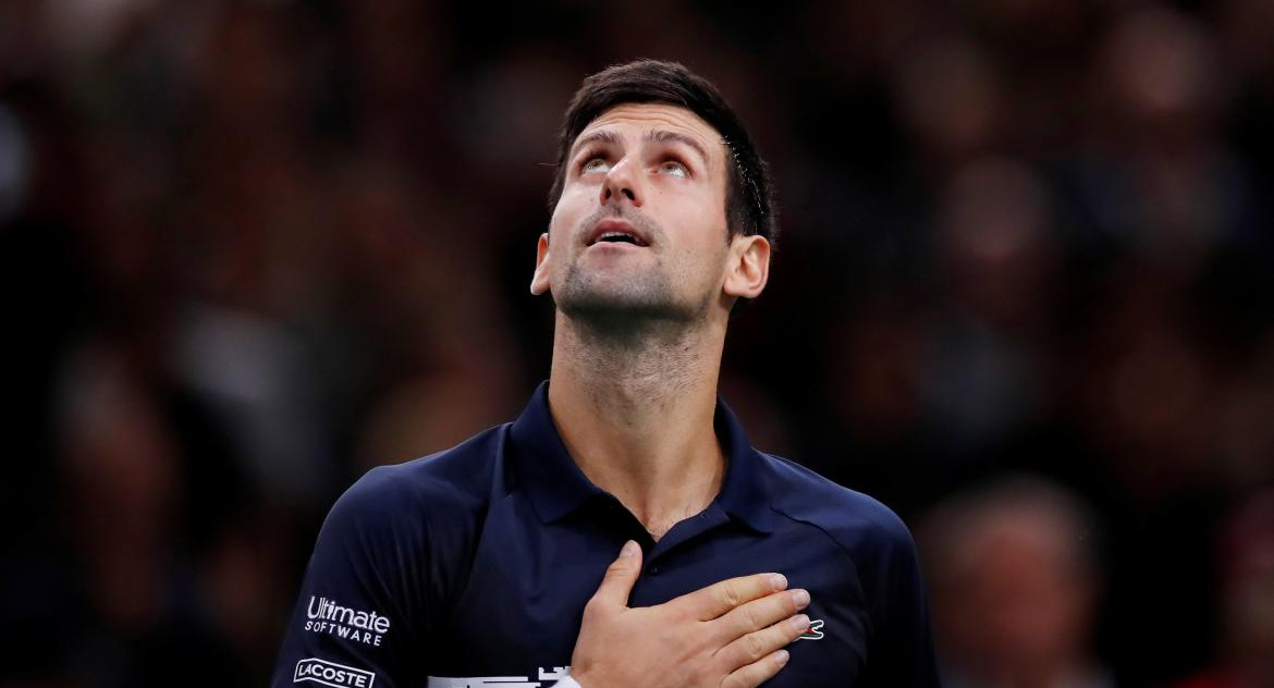 Novak Djokovic, Masters 1000 de París, REUTERS	