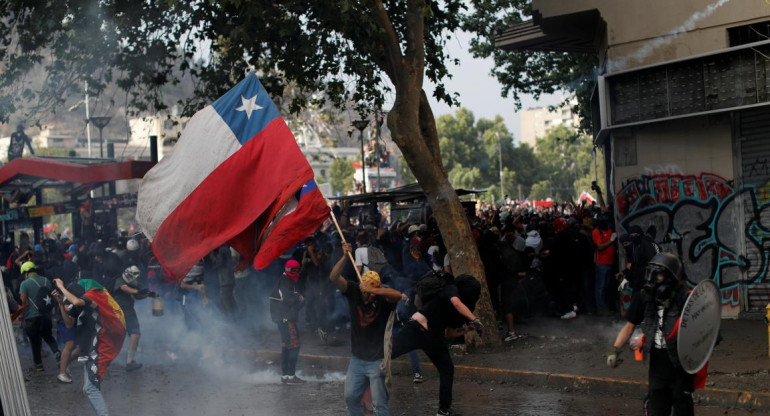 Chile, protestas, REUTERS