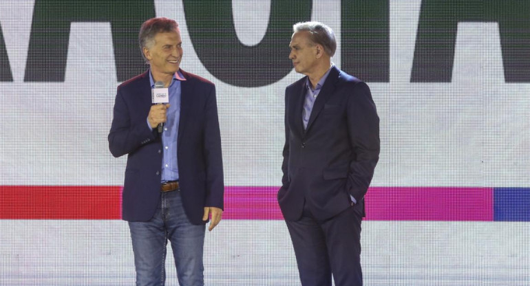 Mauricio Macri y Miguel Ángel Pichetto