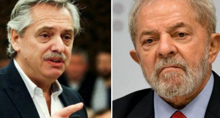 Alberto Fernández y Lula 