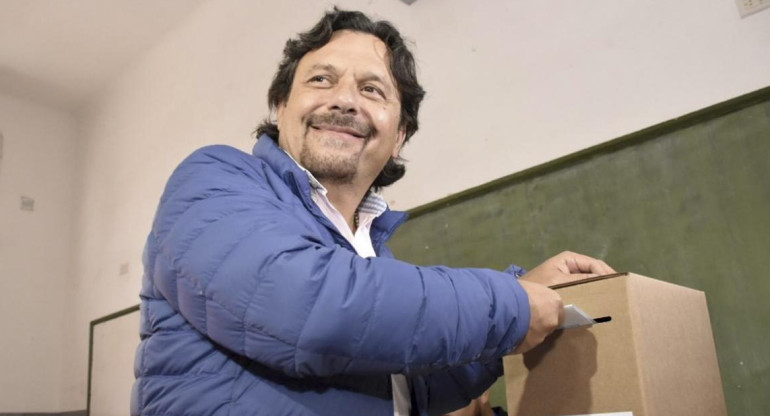 El intendente de Salta y candidato a gobernador, Gustavo Sáenz, NA