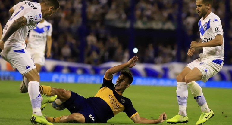 Vélez y Boca, decimotercera fecha de la Superliga, NA	