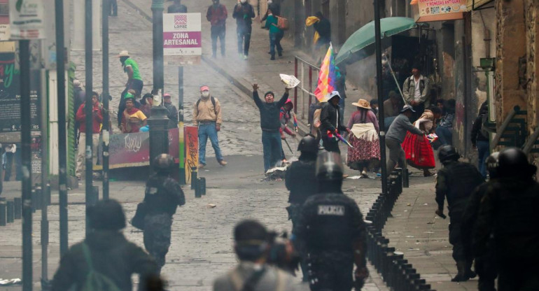 Incidentes en Bolivia, REUTERS