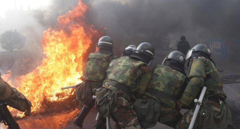 Enfrentamientos en Bolivia, REUTERS