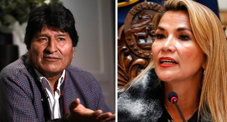 Evo Morales y Áñez, Bolivia