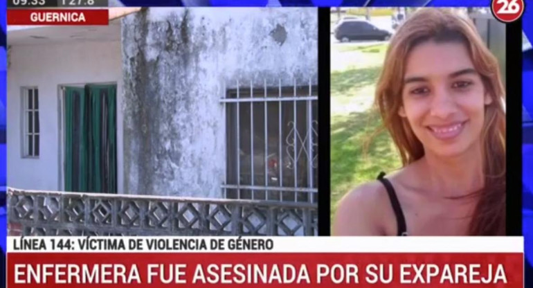 Enfermera fue asesinada en Guernica y detuvieron a su ex pareja, CANAL 26