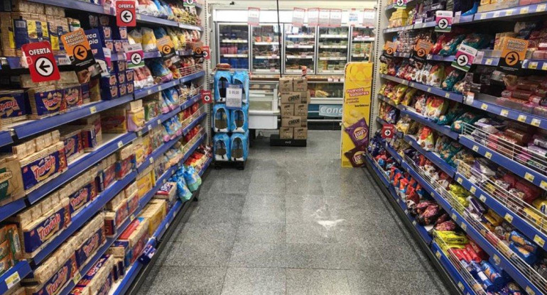 Aumentos en supermercados, economía argentina