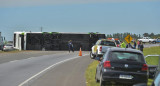 Accidente de micro fatal en Lezama, Ruta 2, NA	