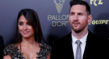 Lionel Messi y su mujer Antonela Roccuzzo, REUTERS	