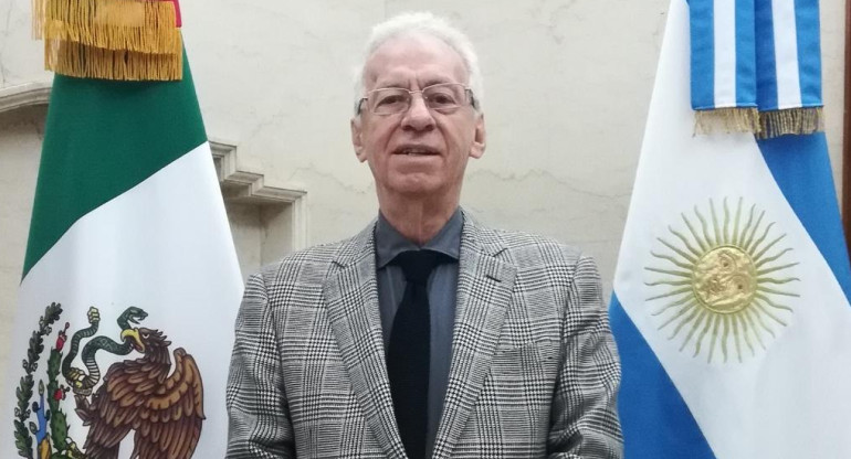 Óscar Ricardo Valero Recio Becerra, el embajador de México en la Argentina