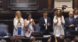 Magario y Kicillof, jura en la legislatura provincial