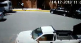 Ataque de motochorros en el Hotel Faena