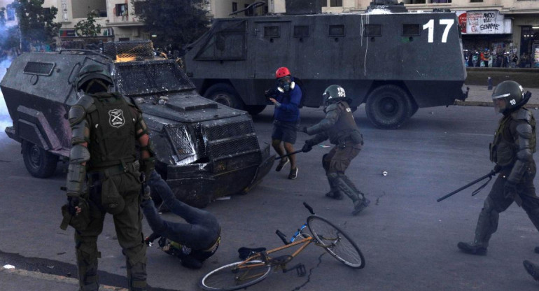 Protestas en Chile, foto REUTERS