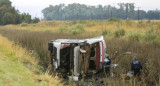 Vuelco en ruta 2, accidente