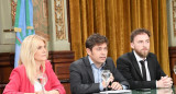 Axel Kicillof, Verónica Magario, Federico Otermín